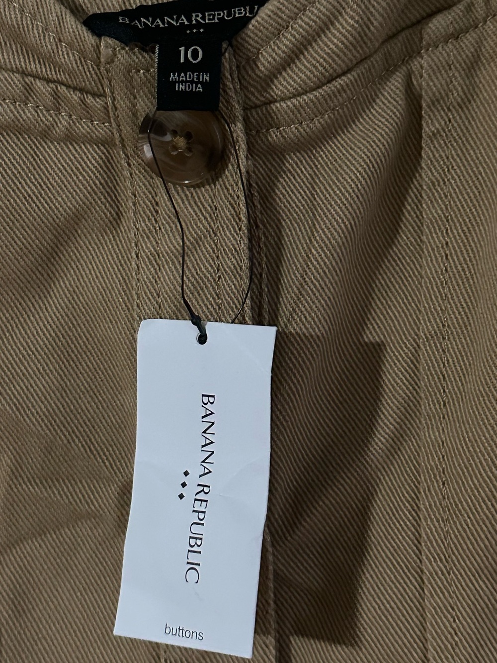 Banana Republic denim seamed mini dress 10 - Picture 10 of 10